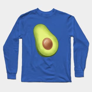 Half Avocado Long Sleeve T-Shirt